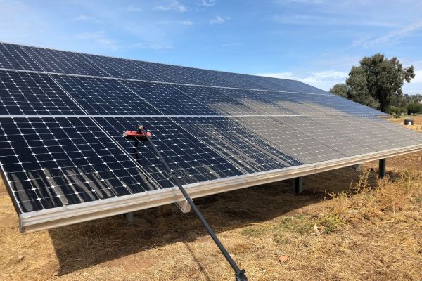 Solar Panel Cleaning service in Fresno CA 1